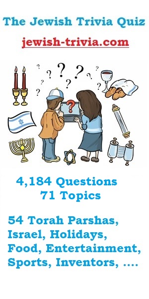 The Jewish Trivia Quiz